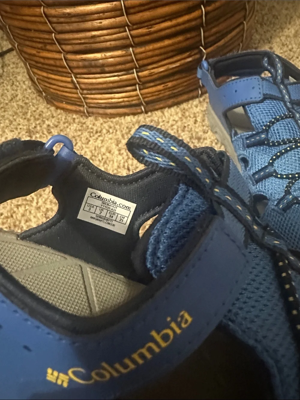 Columbia Kids Blue Active Water Sandal